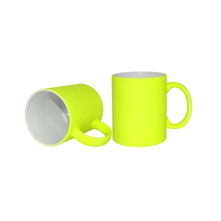 Caneca Cerâmica Fluorescente